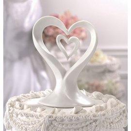 Figurina Tort Inima Portelan