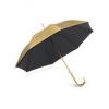 Nylon gold coloured umbrella, gold
