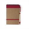 Recycled notebook, red