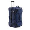 Large travel trolley bag, blue