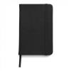 Notebook with PU cover, black