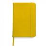 Notebook with PU cover, yellow