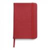 Notebook with PU cover, red