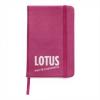 Notebook with pu cover, pink