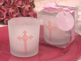 Evenimente Blessed roz Crucea design Lumanarea Titular