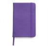 Notebook with pu cover, purple, lilac