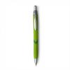 Push button ballpen, green