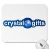 Mouse pad inscriptionat crystal gifts