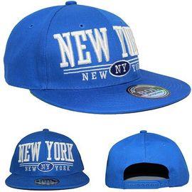 New York All BLUE Snapback Flat Cap snapback plat Cap