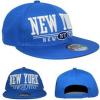New york all blue snapback flat cap snapback plat