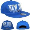 New york all blue snapback flat cap snapback plat cap