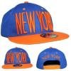 New york bl/o snapback flat cap