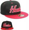 Harlem bk / r snapback flat cap
