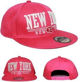 New York All PINK Snapback Flat Cap snapback plat Cap