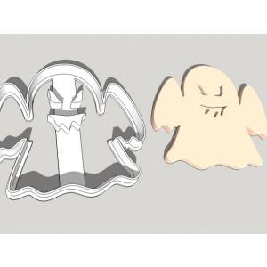 Forma decupaj fantoma Halloween
