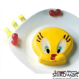 Forma din silicon pentru prajitura Tweety