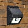 Lampa solara cu senzor de miscare exterior 4 leduri