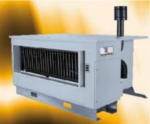 Generator aer cald de interior, arzator atmosferic bistadiu, ventilator de inalta presiune,TECNOCLIMA  UT-2S 46 BISTADIO