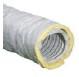 Tub flexibil din PVC cu armatura din otel si izolatie termica cu vata sticla , grosime 25mm , diametru 315mm si lungime 6m