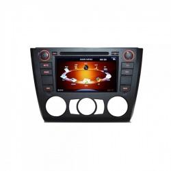 Sistem de navigatie DVD + TV analogic pt BMW E81 E82 E87 E88 seria 1 model  PNI 9205 clima manuala