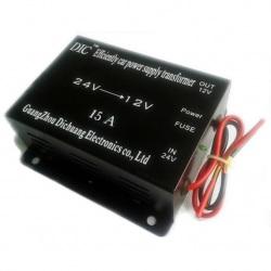 Convertor auto 24V - 12V 15A