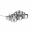 Set 12 piese oale si cratiti inox kh 2006