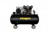 Compresor aer stager hmv0.6/370-10 , 370l, trifazat,