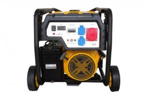 Generator open-frame Stager FD 7500E3 , trifazat ,6kW, benzina, pornire electrica