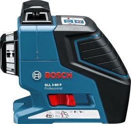 GLL 3-80 P + BM 1 + LR 2 - Nivela laser cu linii + suport universal + receptor laser Nou!!!