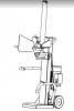 Despicator de busteni vertical monofazat Breckner DB 10-104-VM