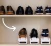 Organizator de pantofi reglabil shoe rack innovagoods (6 perechi)