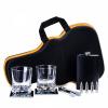 Set whisky in suport de chitara LUX