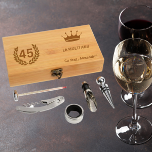 Set pentru vin personalizat