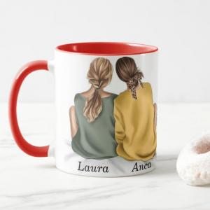 Cana personalizata  Best friends