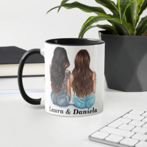 Cana personalizata Best friends 2