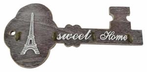 Suport pentru chei realizat din lemn Sweet Home