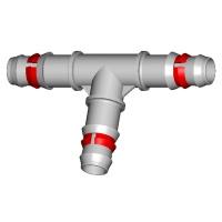 Teu egal de picurare 16mm cu siguranta pentru sistemele de irigatii prin picurare