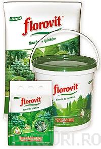 Ingrasamint specializat granulat Florovit pentru conifere ambalaj 1 kg