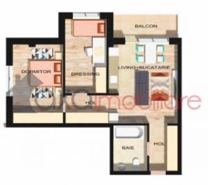 Apartament 3 camere de vanzare in Floresti. ID oferta 5641