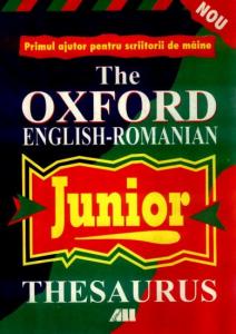 DICTIONAR ENGLEZ ROMAN, OXFORD JUNIOR
