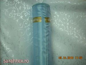 Crepsatin bleu de 150 cm latime