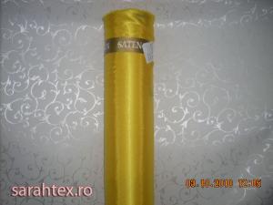 Crepsatin galben de 150 cm latime