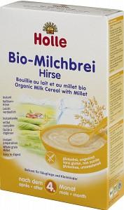 Cereale bio instant cu lapte si mei