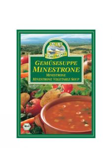 Supa bio cu legume Minestrone