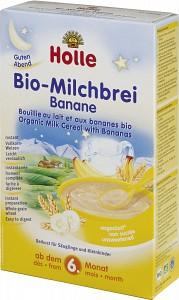 Cereale bio instant cu lapte si banane