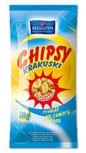 Chips fara gluten - aroma de branza si ceapa