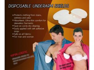 Benzi unisex antitranspiratie Underarm Shields