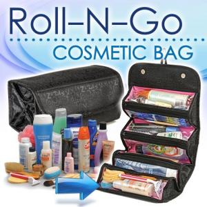 Geanta organizator pentru cosmetice make-up si accesorii Roll-N-Go