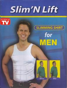 Tricou modelator pentru barbati Slim n Lift Shirt Men