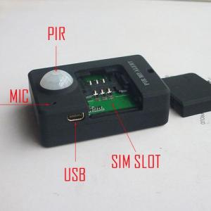 Mini GSM PIR Mp.Alert A9 alarma anti-furt si detectare miscare